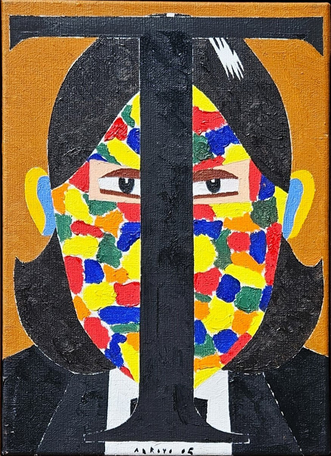 Eduardo Arroyo: Acrylic on canvas 32x24 cm, Artnew Gallery